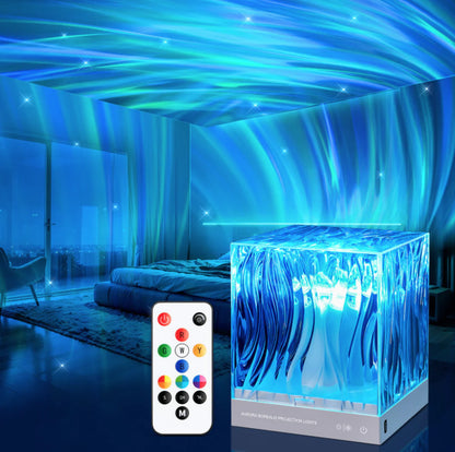 オーロラリップル投影ランプ | Northern Lights Ripple Projection Lamp
