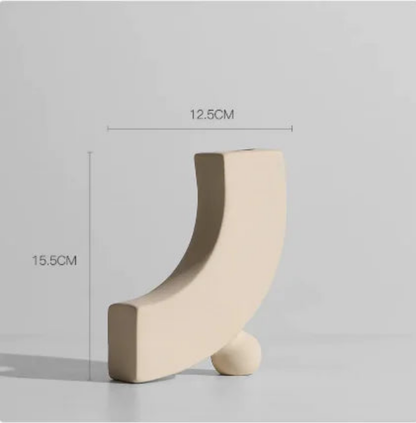 北欧軽奢小型セラミック花瓶 | Nordic Light Luxury Small Ceramic Vase