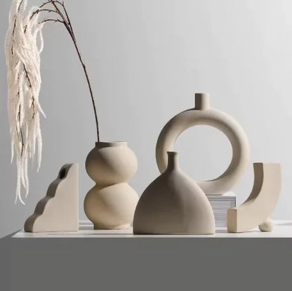 北欧軽奢小型セラミック花瓶 | Nordic Light Luxury Small Ceramic Vase