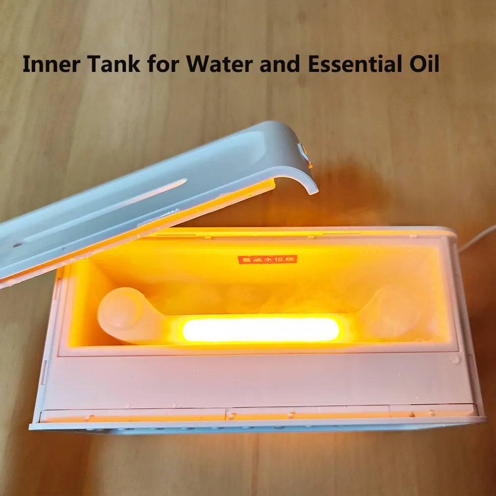 快眠ホワイトノイズランプ&アロマ加湿器 | White Noise Sleep Lamp & Aromatherapy Humidifier