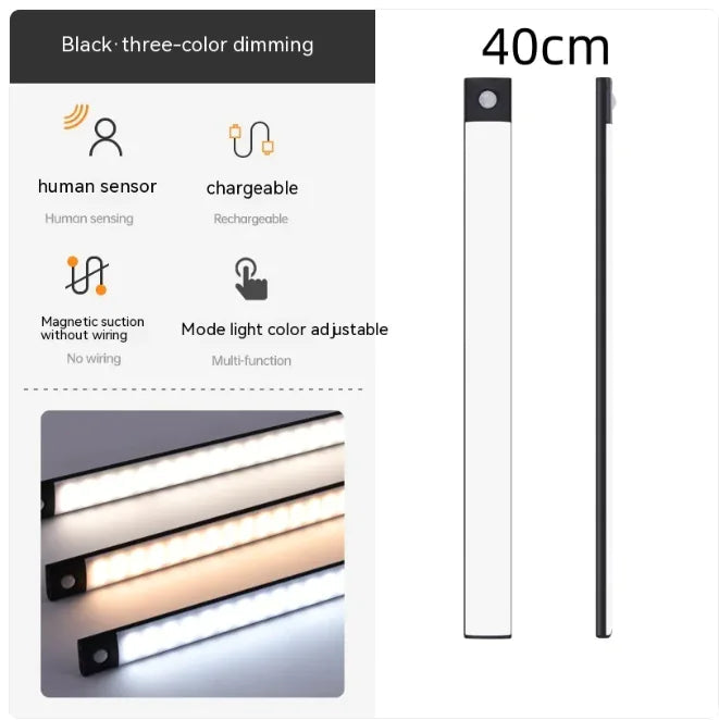 スマートマグネットLEDキャビネットライト | Smart Magnetic LED Cabinet Light